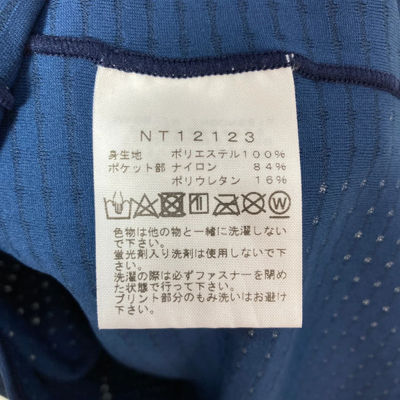 【Unisex S ネイビー系】 The North Face ( ザ・ノースフェイス ) エクスペディション ドライ ドット クルー Expedition Dry Dot Crew DotKnit 吸汗速乾 サムホール SUMMIT SERIES ポリエステル ウェ
