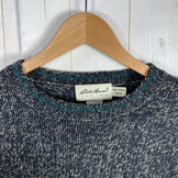 男士黑色中号 1990 年代 Eddie Bauer 羊毛针织衫。复古正品，难得一见的羊毛上衣、外套、抓绒夹克。产品编号：z00054496