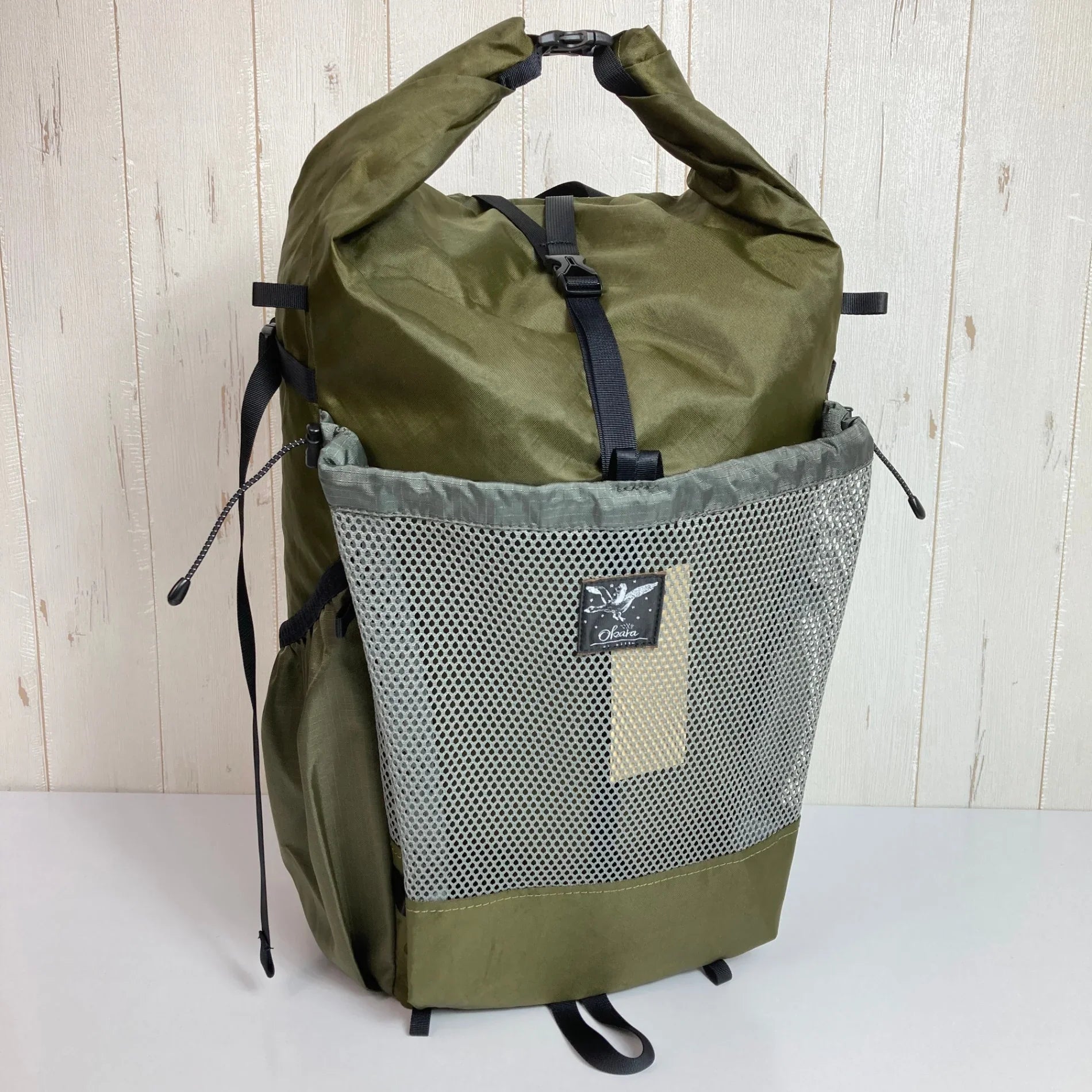 【OneSize グリーン系】 Okara ( オカラ ) ミッテン mitten オリーブ ナイロン バッグ ストレージ バックパック 容量【30L～54L】 ECO PAK EPX200 ( エコパック EPX200 ) z00052130 オリーブ 容量【30 - 【公式】2ndGEAR（セカンドギア）Webショップ【登山用品・アウトドア用品専門 買取販売店】