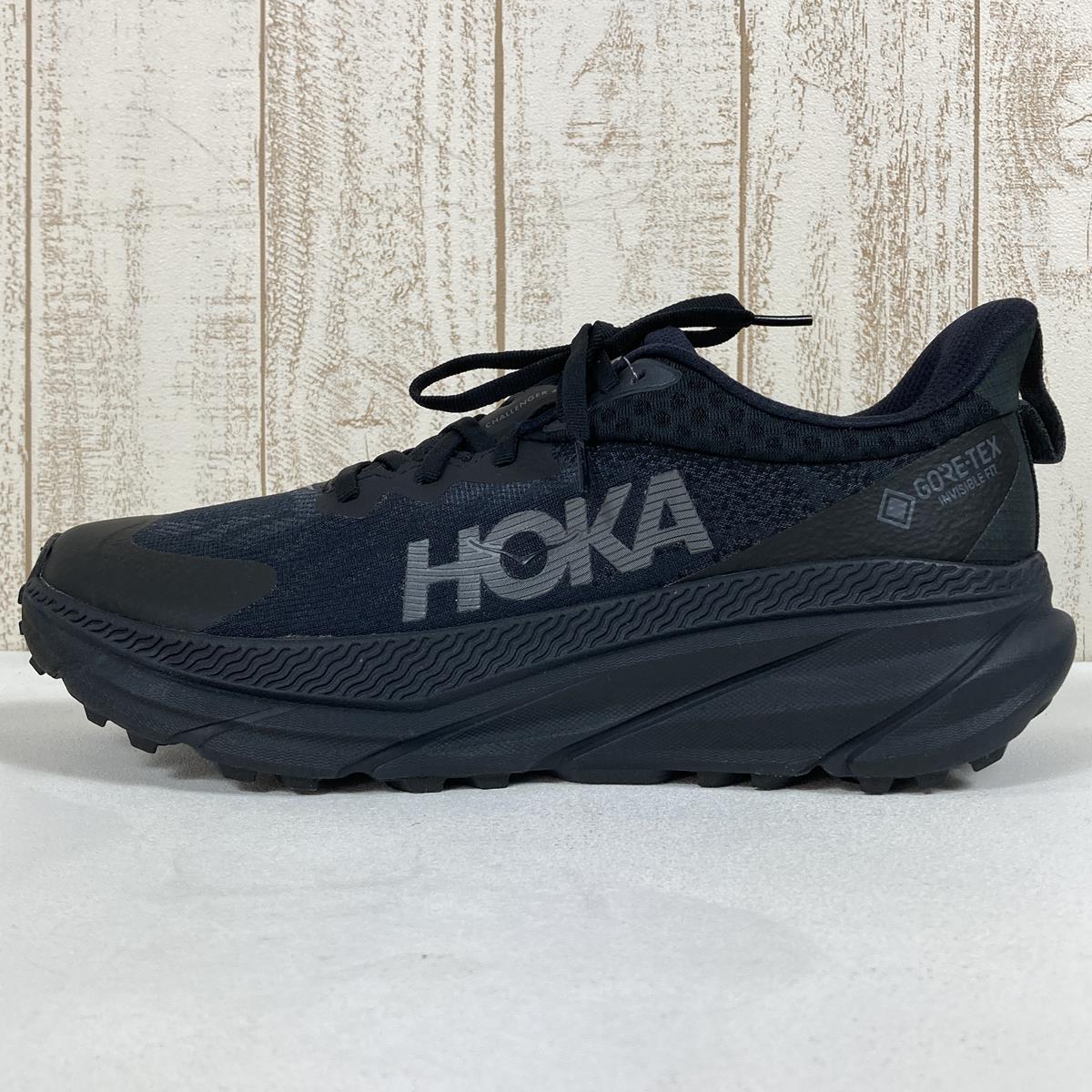 【男款27.5cm黑色】Hoka Oneone Challenger Atr 7 Gore-Tex Challenger Atr 7 Gtx 越野跑鞋隐形贴合防水透气 1134501F 男式 BBLC