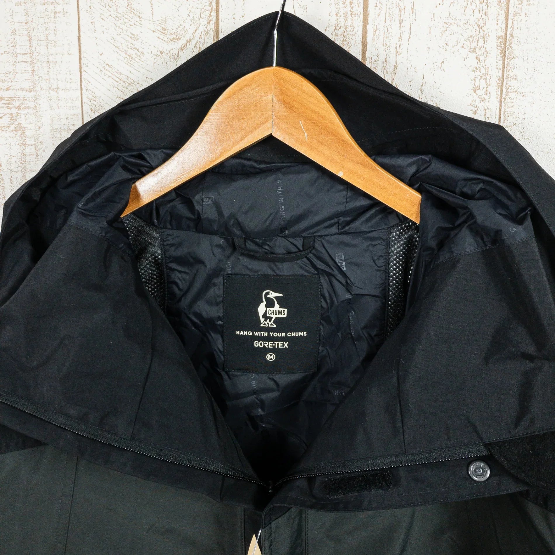 【Men's M ブラック系】 Chums ( チャムス ) スプリングデールゴアテックスジャケット Spring Dale Gore-Tex Jacket ナイロン ウェア トップス アウター ジャケット レインシェル GORE-TEX ( ゴアテックス ) z0 - 【公式】2ndGEAR（セカンドギア）Webショップ【登山用品・アウトドア用品専門 買取販売店】
