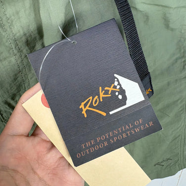 【Men's M Khaki Green】 Rokx Travelyte Short RXMS213006 OLIVE z00056167 OLIVE Shorts Bottoms Apparel