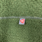 男女通用大号绿色 Omm Core 抓绒外套，运动抓绒，保暖透气，涤纶材质，外套，夹克，抓绒，z00053959