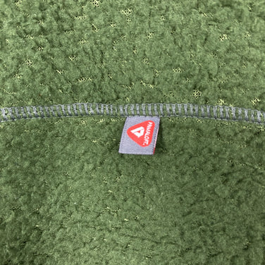 男女通用大号绿色 Omm Core 抓绒外套，运动抓绒，保暖透气，涤纶材质，外套，夹克，抓绒，z00053959