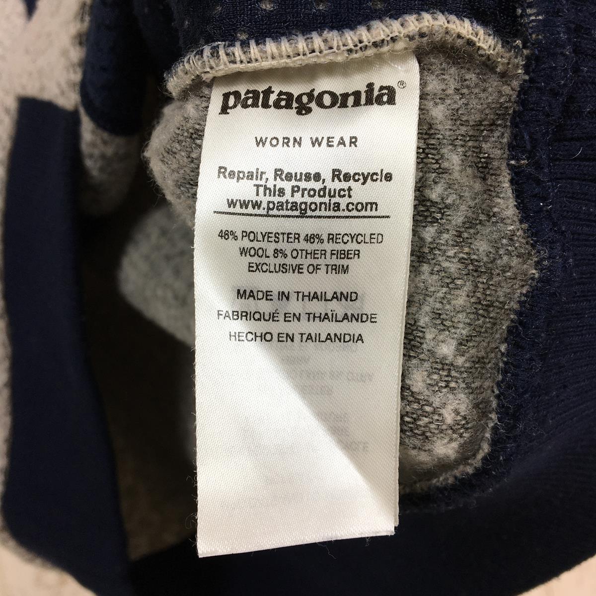 【男款S象牙色】巴塔哥尼亚（Patagonia）Woolyester抓绒夹克羊毛抓绒夹克26935国际男OAT燕麦抓绒A