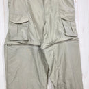 【Men's M ベージュ系】 1990s Columbia ( コロンビア ) フィッシング コンバーチブル カーゴパンツ Fishing Convertible Cargo Pants 生産終了モデル 入手困難 旧タグ ナイロン ウェア ボトムス コンバーチブル-5