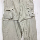 【Men's M ベージュ系】 1990s Columbia ( コロンビア ) フィッシング コンバーチブル カーゴパンツ Fishing Convertible Cargo Pants 生産終了モデル 入手困難 旧タグ ナイロン ウェア ボトムス コンバーチブル
