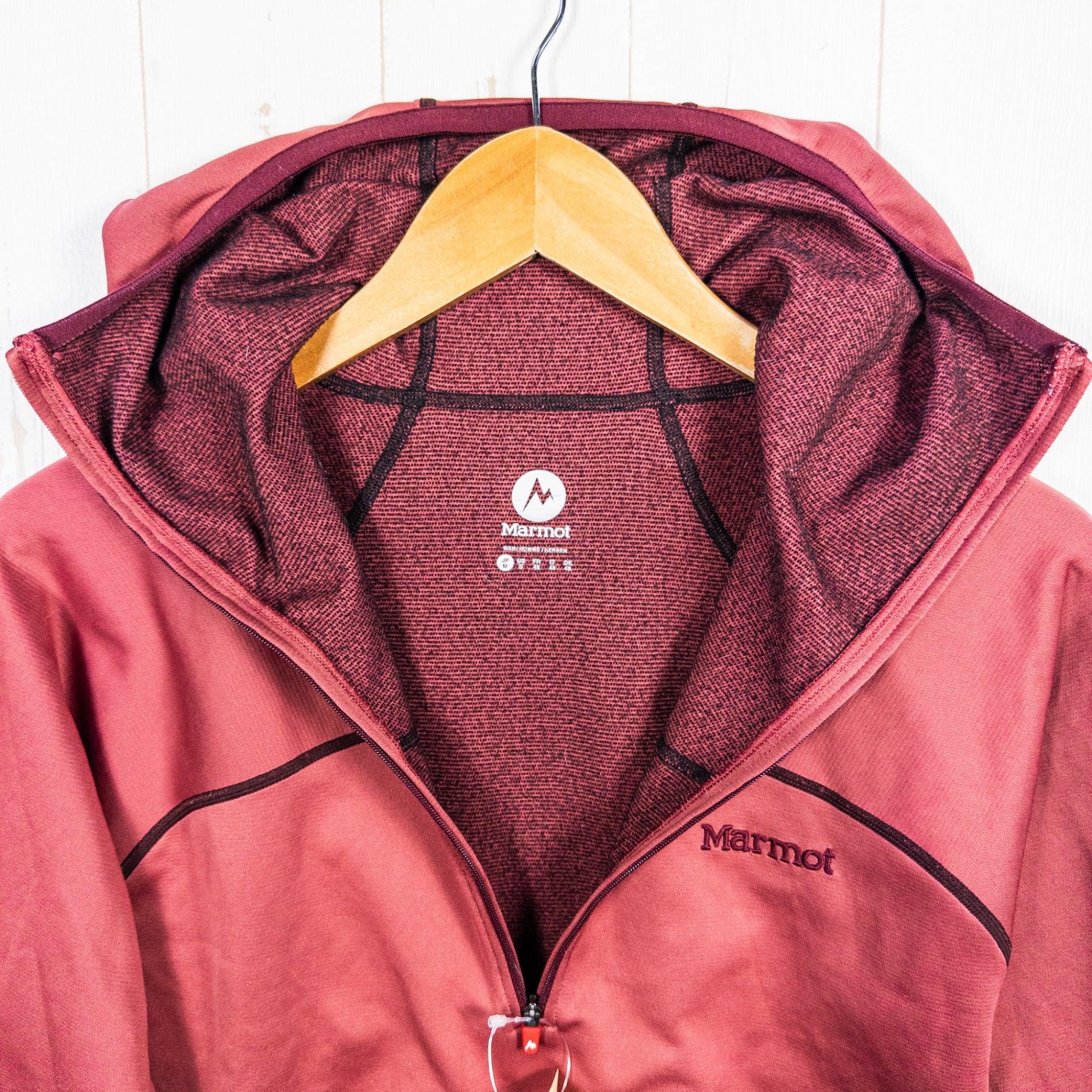 Men's M レッド系】 Marmot ( マーモット ) ヒートナビ ハーフジップ