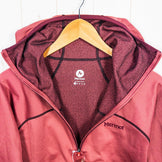 男士 M 红色 Marmot HeatNavi 半拉链连帽衫，涤纶，羊毛夹克，上衣，夹克，夹克，上衣，夹克......