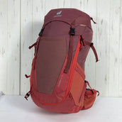 【Women's OneSize レッド系】 Deuter ( ドイター ) フューチュラ 24 SL Futura 24 SL パプリカ x シエナ エアコンフォートセンシック フロントアクセス レインカバー付属 バッグ ストレージ バックパック デイパック 容量【~29L】