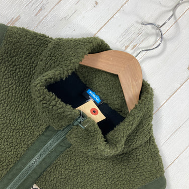 【Men's M グリーン系】 Kavu ( カブー ) ボア ベスト Boa Vest ポリエステル ウェア トップス ベスト フリース z00061397  フリース ベスト トップス ウェア