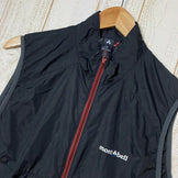 【Men's M ブラック系】 Montbell ( モンベル ) ウインドブラスト ベスト ウィンドシェル ウィンドブレーカー 1103266 Asian Men's ウィンドシェル ベスト トップス ウェア - 【公式】2ndGEAR（セカンドギア）Webショップ【登山用品・アウトドア用品専門 買取販売店】