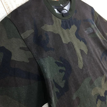 【Men's S グリーン系】 The North Face ( ザ・ノースフェイス ) ショートスリーブ セオ アルファ プリント Tシャツ S/S Ceo A Print Tee NT31723 Asian Men's WC Woodland Camo コットン - 【公式】2ndGEAR（セカンドギア）Webショップ【登山用品・アウトドア用品専門 買取販売店】