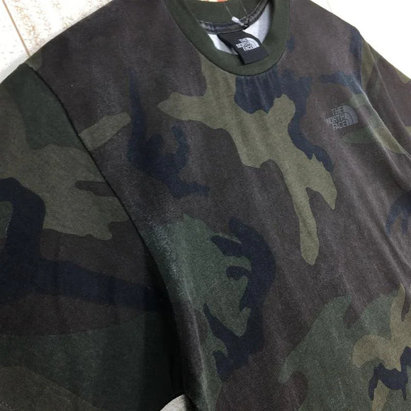 【Men's S グリーン系】 The North Face ( ザ・ノースフェイス ) ショートスリーブ セオ アルファ プリント Tシャツ S/S Ceo A Print Tee NT31723 Asian Men's WC Woodland Camo コットン - 【公式】2ndGEAR（セカンドギア）Webショップ【登山用品・アウトドア用品専門 買取販売店】