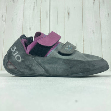 Women's 23.5cm Gray Fiveten 5.10 Rogue VCS Leather Rock Climbing Shoes (z00053554)