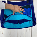 【Girl's XL ネイビー系】 2011 Patagonia ( パタゴニア ) ガールズ マルチ ユース スカート Girl's Multi Use Skirt CUL Chamonix Floral: Ultramarine ストレッチ ポリエステル ウェア ボ-4