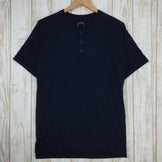 【Unisex M ネイビー系】 Yamatomichi ( 山と道 ) メリノ ヘンリー Tシャツ Merino Henry T-Shirt メリノウール 生産終了モデル 入手困難 Unisex ウール ショートスリーブTシャツ クルーネック インナー シャツ ト - 【公式】2ndGEAR（セカンドギア）Webショップ【登山用品・アウトドア用品専門 買取販売店】