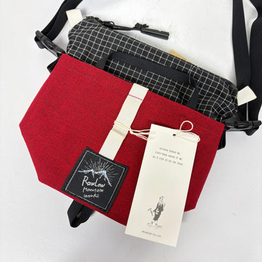 【OneSize レッド系】 Rawlow Mountain Works ( ロウロウマウンテンワークス ) チビチビ トート Tibi Tibi Tote ナイロン バッグ ストレージ サコッシュポーチ z00056730  ウエストバッグ ヒップパック バッグ