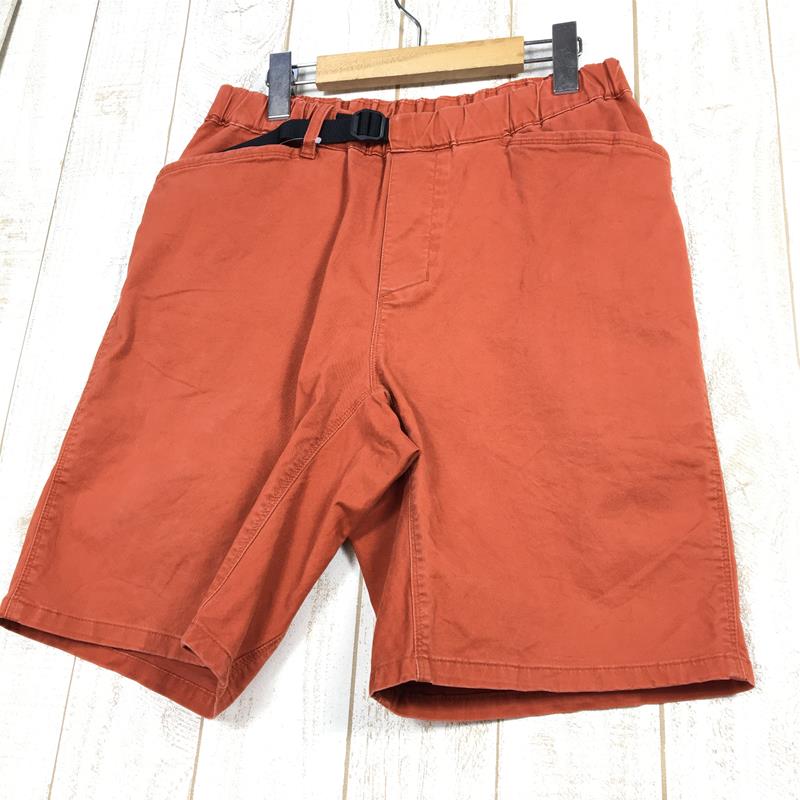 [Men's S Orange] Mountain Hardwear Cederberg Pull On Shorts Cederberg Pull On Short Stretch Cotton Climbing Pants OM7438 Men's Cotton Shorts