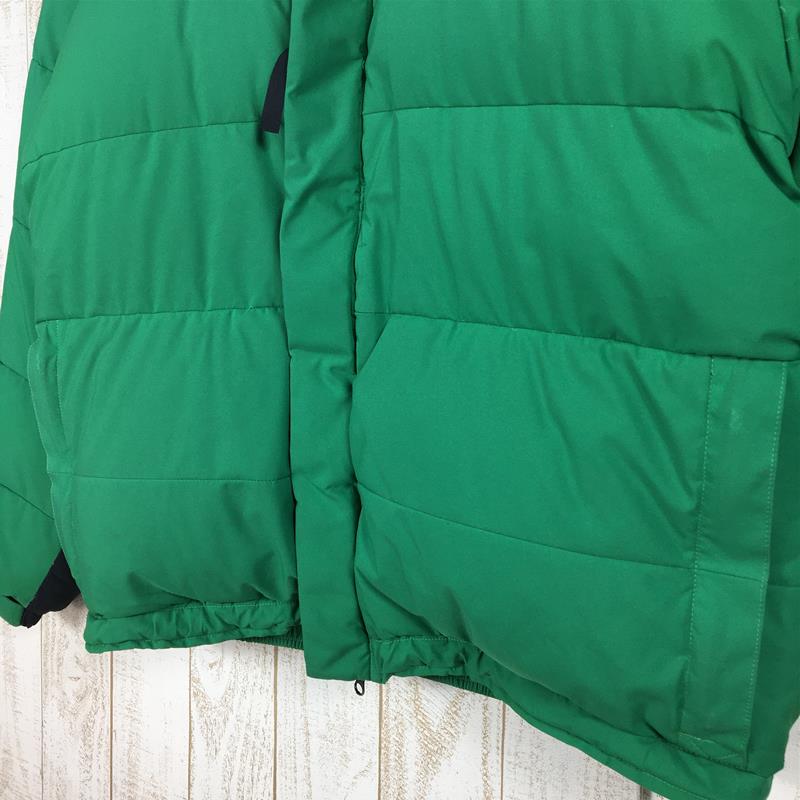 【Men's M グリーン系】 Feathered Friends ( フェザードフレンズ ) フロント ポイント ジャケット Front Point Jacket ダウン フーディ アメリカ製 貸出用？ サンプル？ 入手困難 International Men's