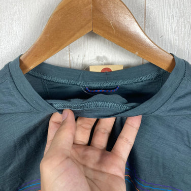 【Men's M グレー系】 Patagonia ( パタゴニア ) ロングスリーブ キャプリーン クール メリノ グラフィック シャツ Long-Sleeved Capilene Cool Merino Graphic Shirt メリノウール ウェア トップス