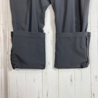 【Men's 34 ブラック系】 2023 Patagonia ( パタゴニア ) テラヴィア トレイル パンツ（ショート） ポリエステル ウェア ボトムス ロングパンツ ソフトシェル z00059046  ソフトシェル ロングパンツ ボトムス ウェア