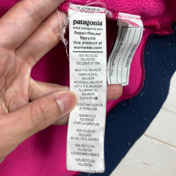 【Baby's 4T ピンク系】 2021 Patagonia ( パタゴニア ) シンチラ ベスト Synchilla Vest MYPK ポリエステル ウェア トップス ベスト フリース z00058111 MYPK フリース ベスト トップス ウェア