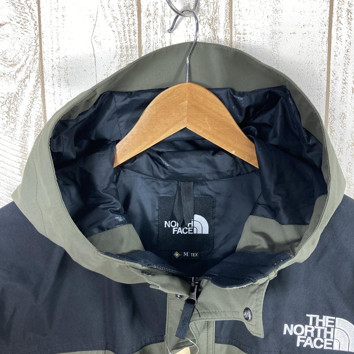 【男款M绿】The North Face Mountain Light Jacket Gore-Tex 硬壳连帽衫 NP11834 亚洲男士硬壳外套