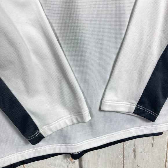 【Men's Ｍ ホワイト系】 The North Face ( ザ・ノースフェイス ) ハイブリッド デルタ ジップアップ Hybrid Delta Zip Up ポリエステル ウェア トップス インナー シャツ ロングスリーブシャツ 化繊 z00053919