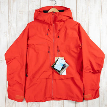 【Men's S レッド系】 Mammut ( マムート ) テトン ハードシェル フーデッド ジャケット Teton Hs Hooded Jacket ゴアテックス レインシェル フーディ ティートン 1010-27120 Men's Spicy ハードシェル - 【公式】2ndGEAR（セカンドギア）Webショップ【登山用品・アウトドア用品専門 買取販売店】