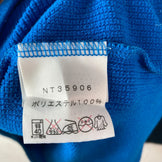 The North Face 男士中号蓝色长袖 Dacron QD Crew 夹克（长袖）涤纶抓绒夹克（z00054266）