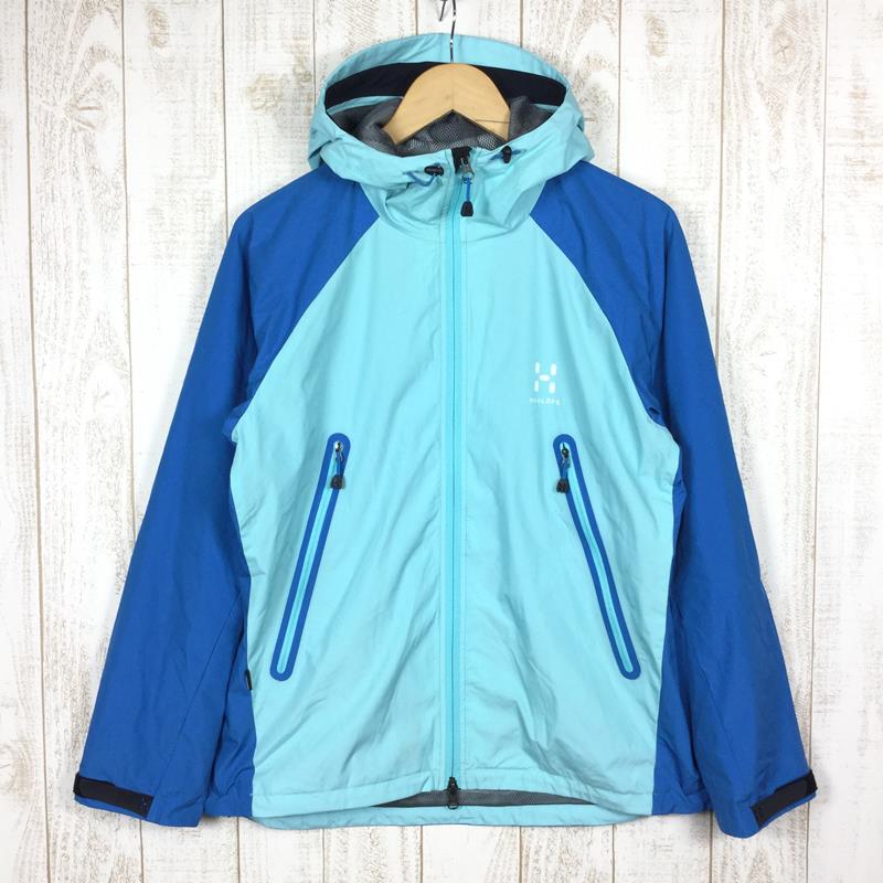 【女款M蓝色】Haglofs Bora Q Jacket Gore Windstopper International 女式硬壳外套外套上衣