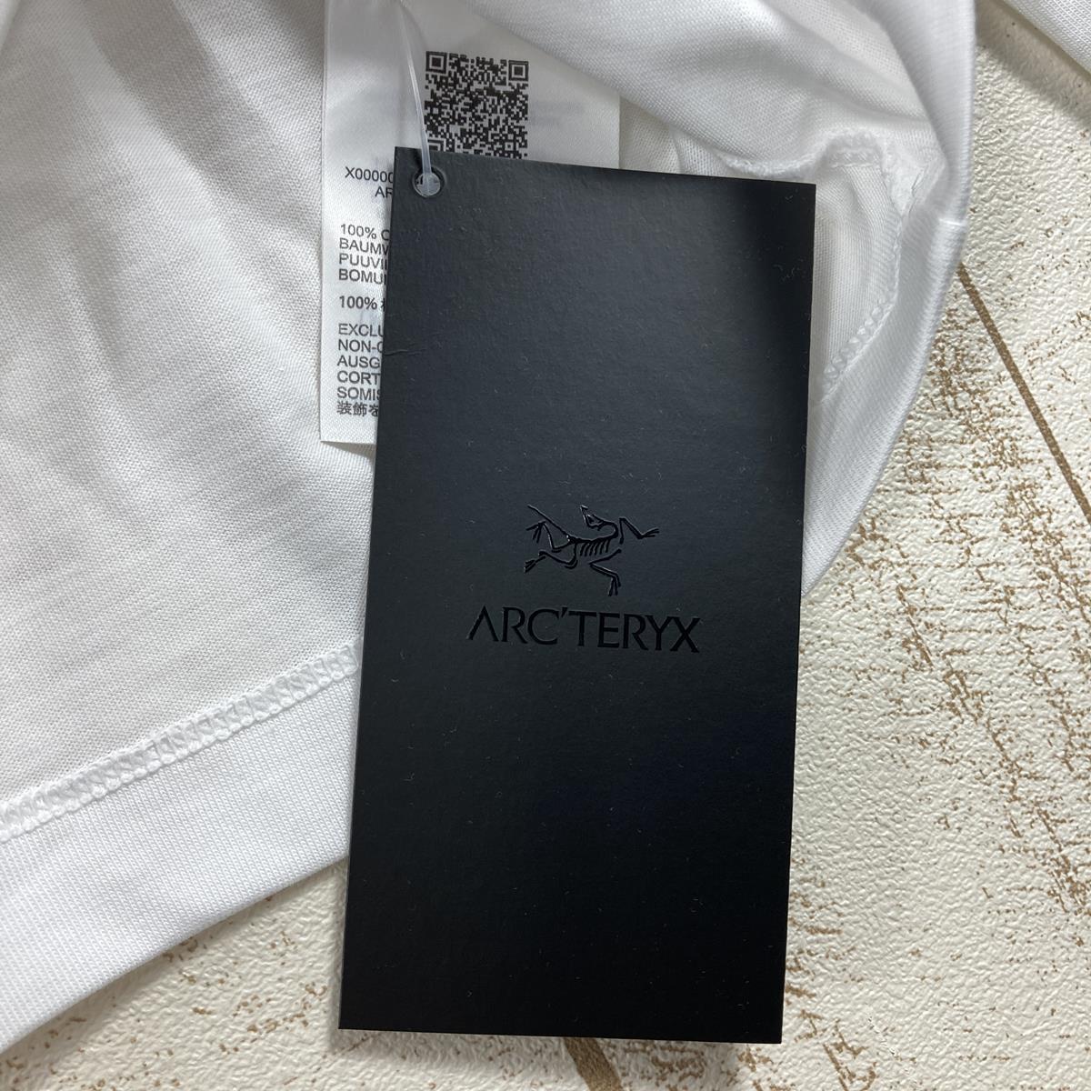 【男款XS白】Arcteryx Arc'多鸟Logo长袖长袖T恤难买X000007746/International Me