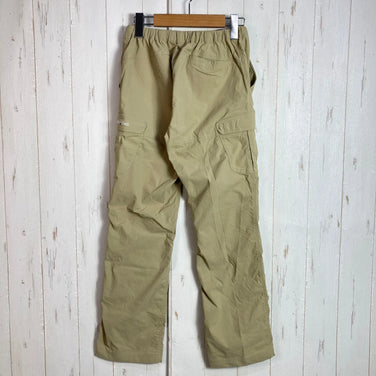 Montbell Stretch Cargo Pants, Kids' Size 150, Beige, Nylon, Softshell, z00053872