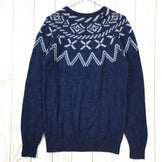 【Men's M ネイビー系】 Marmot ( マーモット ) ハイカー ノルディック クルー セーター Hiker Nordic Crew Sweater TOMQJL37 Asian Men's ウール ロングスリーブTシャツ クルーネック インナー シャツ - 【公式】2ndGEAR（セカンドギア）Webショップ【登山用品・アウトドア用品専門 買取販売店】