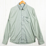 Men's M Green Houdini Long Sleeve Liquid Rock Shirt, Nylon, Top, Undershirt, Long Sleeve T-Shirt, Crew Neck, Synthetic Fiber, z00053076