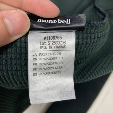 【Men's S ブラック系】 Montbell ( モンベル ) クリマグリッド ジャケット Climagird Jacket ポリエステル ウェア トップス アウター ジャケット フリース z00059457  フリース アウター ジャケット トップス ウェア