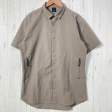 【Men's S ベージュ系】 Axesquin ( アクシーズクイン ) ショートスリーブ ベンチレーションシャツ S/S Ventilation Shirt ポリエステル ウェア トップス インナー シャツ ショートスリーブシャツ 化繊 z00054858  化