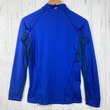 【Men's XS ブルー系】 Berghaus ( バーグハウス ) サーマル ベース ジップ ロングスリーブ Thermal Base Zip Long Sleeve ポリエステル ウェア トップス インナー シャツ ロングスリーブシャツ 化繊 z0005858