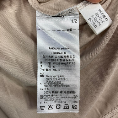 【Women's L ベージュ系】 Adidas ( アディダス ) テレックス マルチ ハーフジップ ポリエステル ウェア トップス インナー シャツ ロングスリーブシャツ 化繊 z00057665  化繊 ロングスリーブシャツ インナー シャツ トップス ウェア