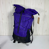 【Unisex M パープル系】 2022 Yamatomichi ( 山と道 ) スリー ジップ Three Zip Purple X-Pac VX21 40L フレームレス ナイロン バッグ ストレージ バックパック 容量【30L～54L】 z00061382 P
