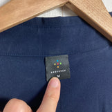 【Unisex M ネイビー系】 Shinogi By Axesquin ( 凌 By アクシーズクイン ) ヒトリシズカ ナイロン ウェア トップス インナー シャツ ロングスリーブシャツ 化繊 z00053969  化繊 ロングスリーブシャツ インナー シャツ ト