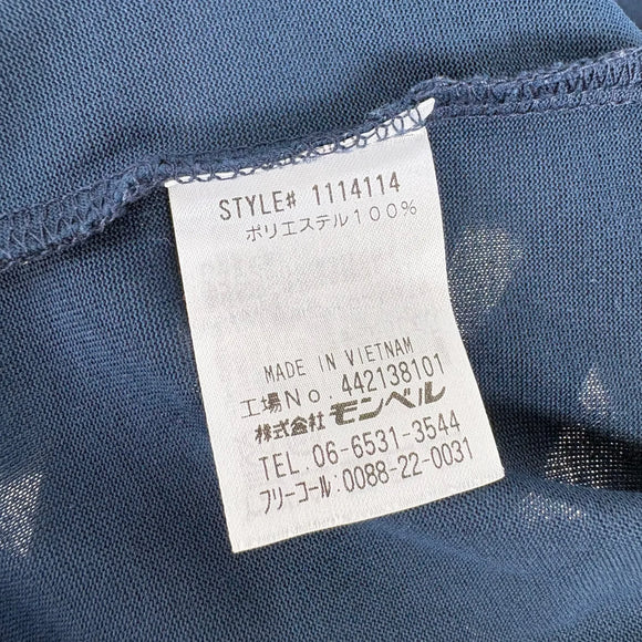 【Men's S ネイビー系】 Montbell ( モンベル ) ウィック ティー 大阪府、奈良県、和歌山県にまたがるダイヤモンド・トレール Wic T 入手困難 ご当地Tシャツ ポリエステル ウェア トップス インナー シャツ ショートスリーブTシャツ クルーネ