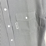 【Women's S グレー系】 Ridge Mountain Gear ( リッジマウンテンギア ) ベーシック ショートスリーブ シャツ ストライプ Basic Short Sleeve Shirt Stripe  Grey × White z00055799 G