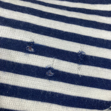 【男式 M 白色系】Montbell（蒙特贝）美丽奴羊毛混纺条纹长袖T恤 Merino Wool Plus Border Long Sleeve T 美丽奴羊毛 服装 上衣 内搭 衬衫 长袖