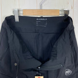 【Men's S ブラック系】 Mammut ( マムート ) トレッカー 3.0 ソフトシェル パンツ アジアン フィット Trekkers 3.0 SO Pants AF ナイロン ウェア ボトムス ロングパンツ ソフトシェル z00057097  ソフトシェル