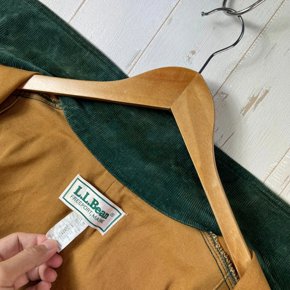 【Men's M ブラウン系】 1980s Llbean ( エルエルビーン ) オリジナル フィールドコート ビンテージ オリジナル 入手困難 旧タグ ハンティングジャケット コットン ウェア トップス アウター ジャケット コットン z00053934  コット