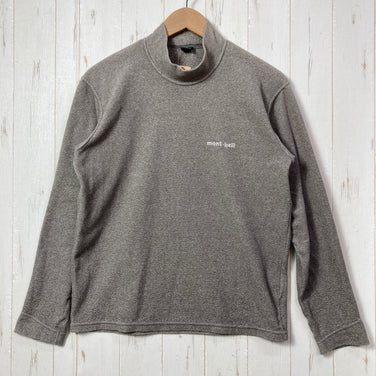 【Men's S ベージュ系】 Montbell ( モンベル ) シャミース ハイネック セーター Chameece High Neck Sweater ポリエステル ウェア トップス アウター ジャケット フリース z00058444  フリース アウター ジャ