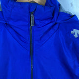 Men's Small Blue Descente Ski Suit Set, Polyester, Tops, Outerwear, Jacket, Hardshell, z00054553