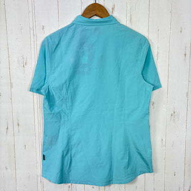 【Women's M ブルー系】 Jackwolfskin ( ジャックウルフスキン ) ソノーラ シャツ Sonora Shirt ポリエステル ウェア トップス インナー シャツ ショートスリーブシャツ 化繊 z00054716  化繊 ショートスリーブシャツ イ